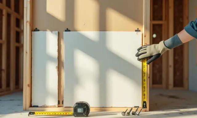 Drywall thickness: How to choose the right board for a repair