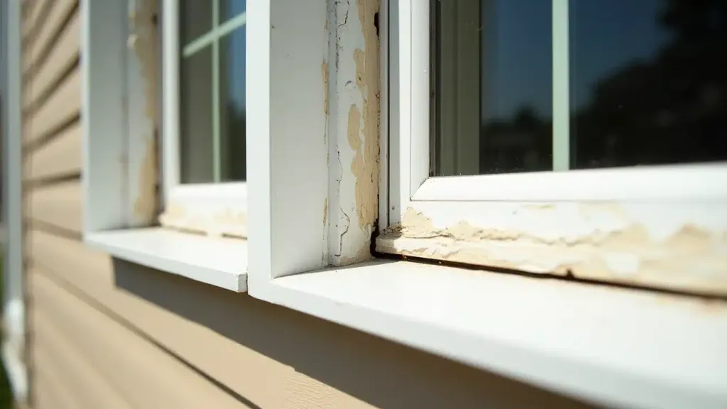 Where not to caulk around windows: Keep drains and moving parts clear