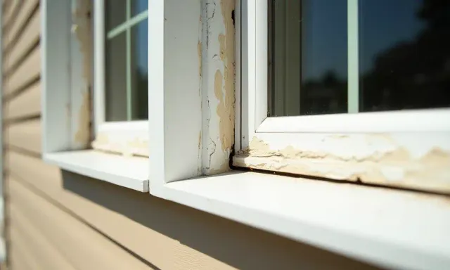 Where not to caulk around windows: Keep drains and moving parts clear