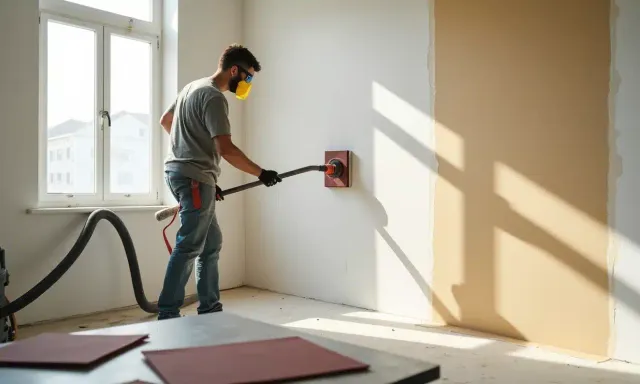 What grit should you use to sand drywall?