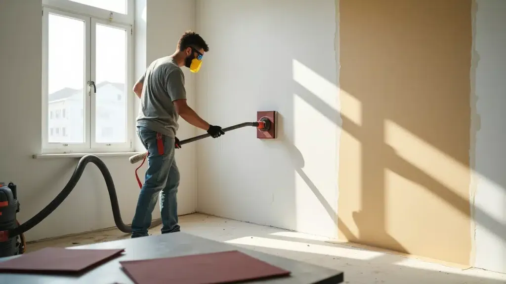What grit should you use to sand drywall?