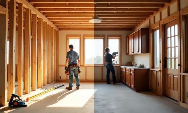 Rough vs. finish carpentry: Which work does your project need?