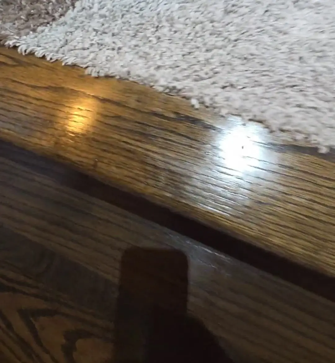 Wood Stair Tread Repair in Allen
