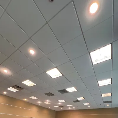 Commercial Ceiling Tile and Lighting Replacement — gallery image 1