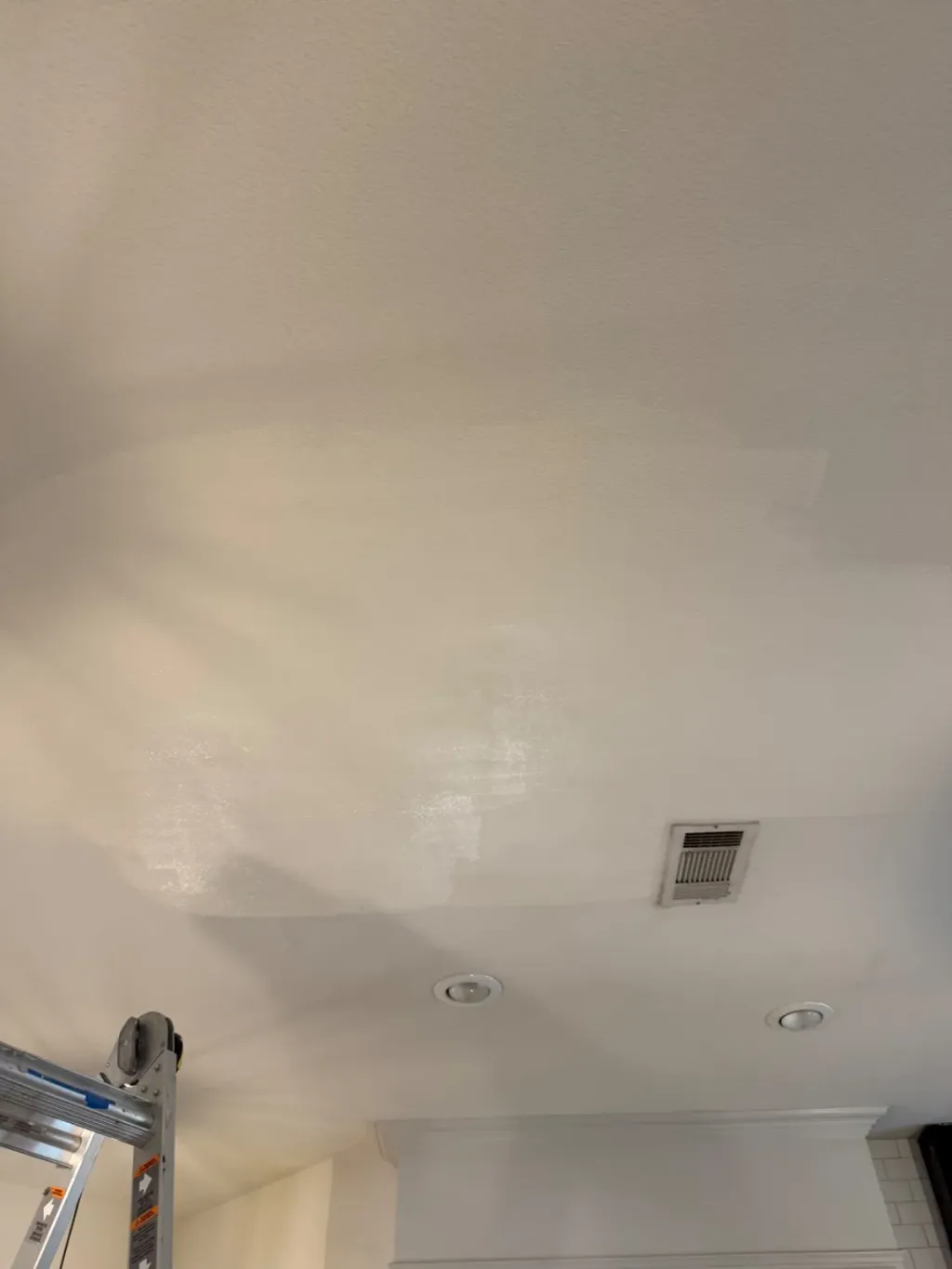 Ceiling Drywall Patch and Paint