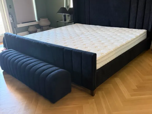Upholstered Bed Frame Assembly