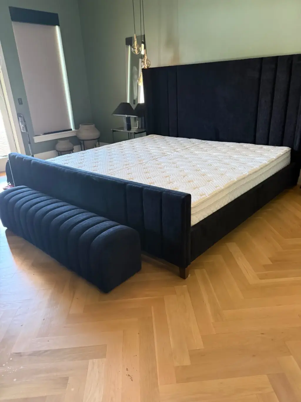 Upholstered Bed Frame Assembly
