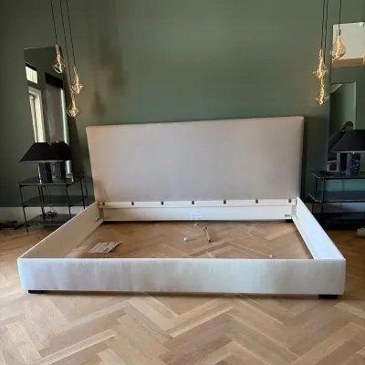 Upholstered Bed Frame Assembly — gallery image 1
