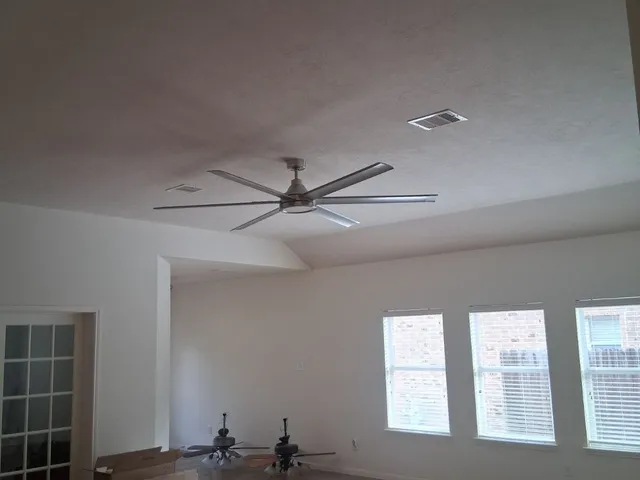 Ceiling Fan, Light, and Smoke Detector Installation