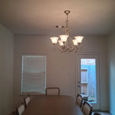 Ceiling Fan, Light, and Smoke Detector Installation — gallery image 1
