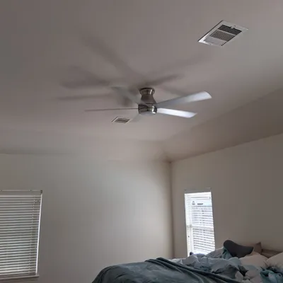 Ceiling Fan, Light, and Smoke Detector Installation — gallery image 2