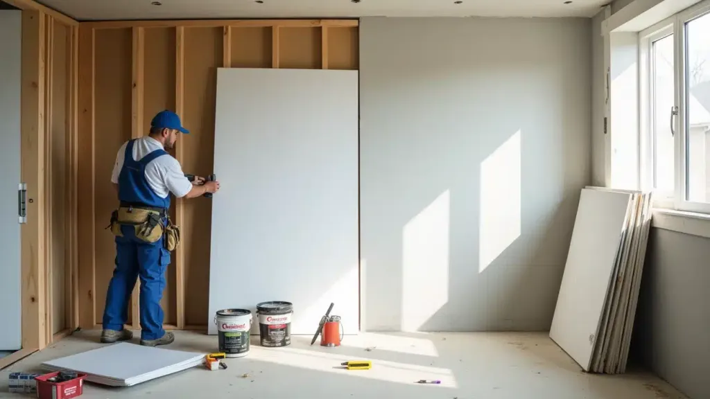 Sheetrock vs. drywall: The difference is the brand, then the panel