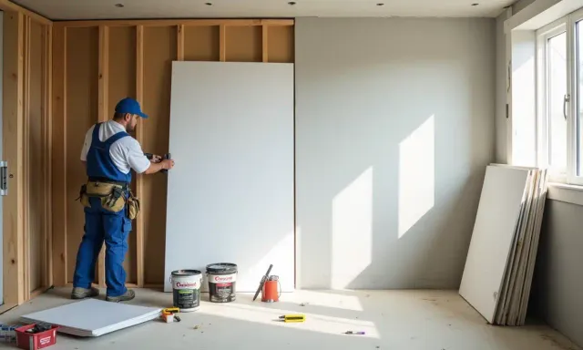 Sheetrock vs. drywall: The difference is the brand, then the panel