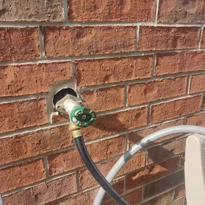 Outdoor hose bib and water line replacement — gallery image 1