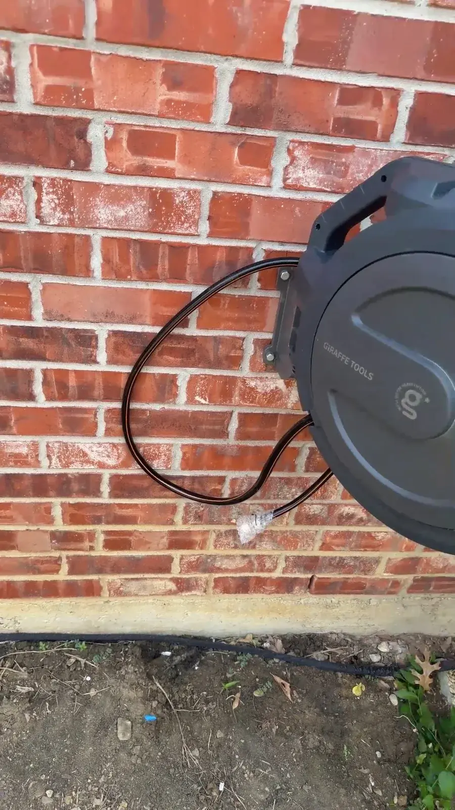 Retractable Garden Hose Reel Installation
