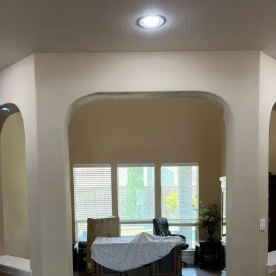 French Door Relocation and Archway Opening — gallery image 1