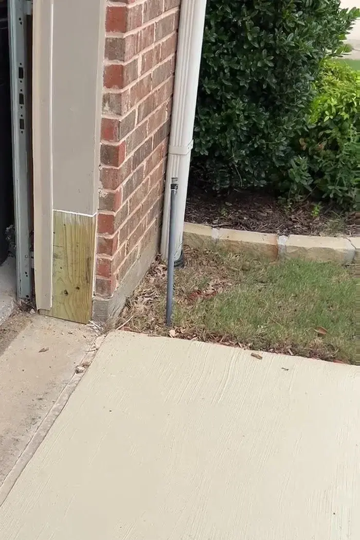 Garage Door Trim Wood Repair