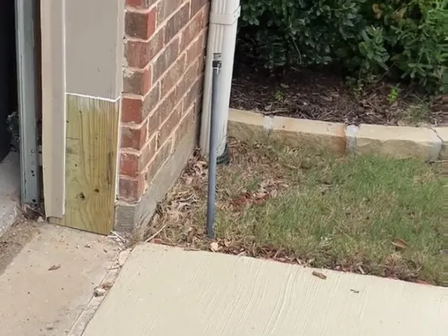 Garage Door Trim Wood Repair