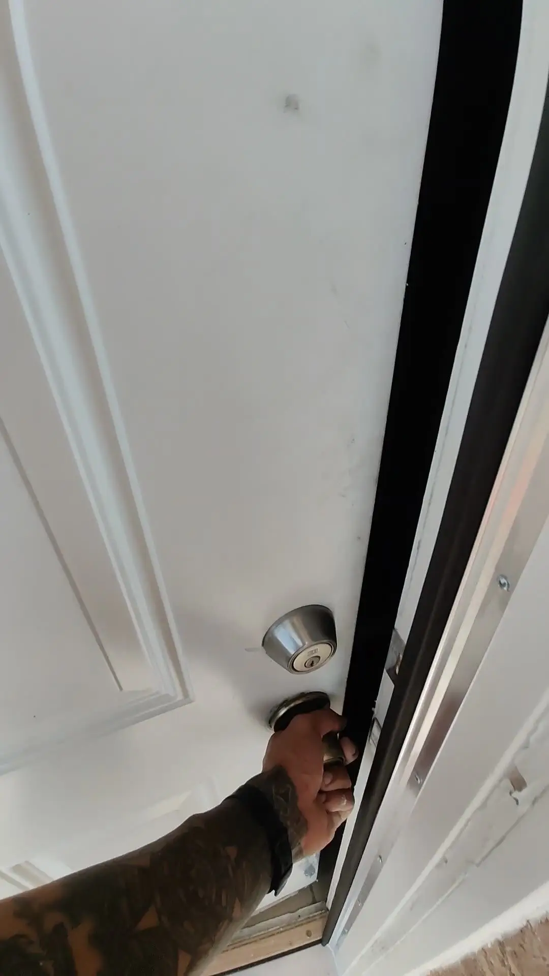 Entry Door Weatherstrip and Hardware Repair in Grand Prairie