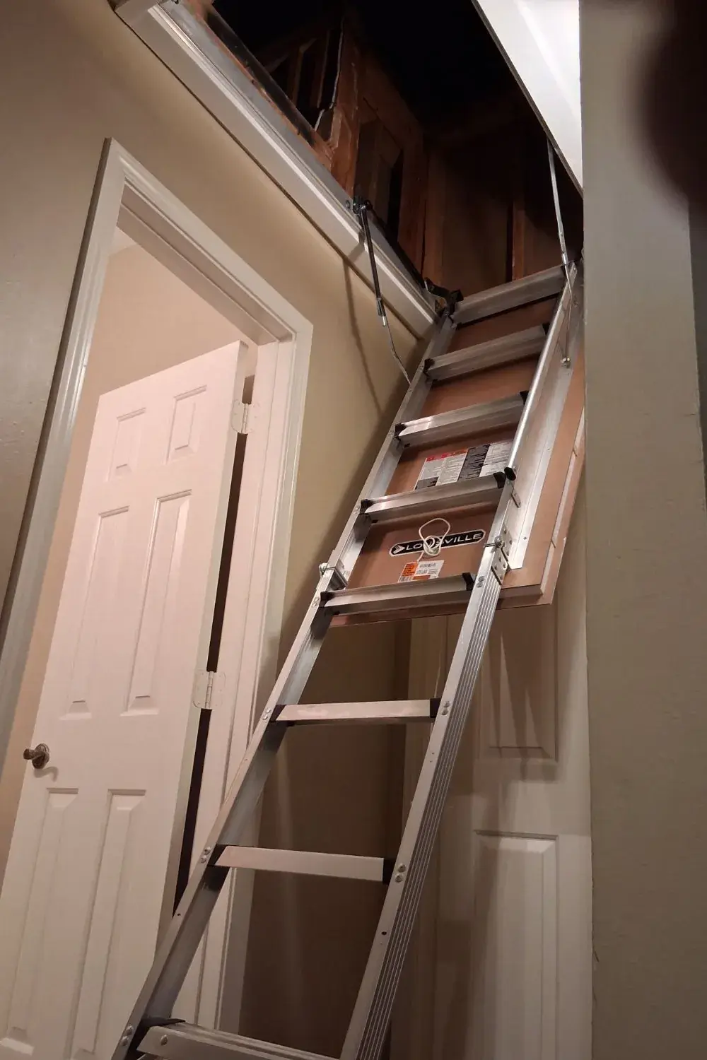 Attic Access Door and Ladder Installation