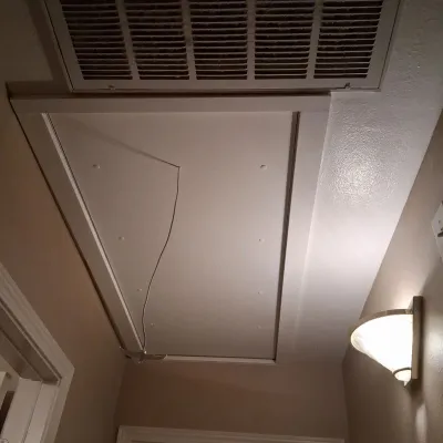 Attic Access Door and Ladder Installation — gallery image 3