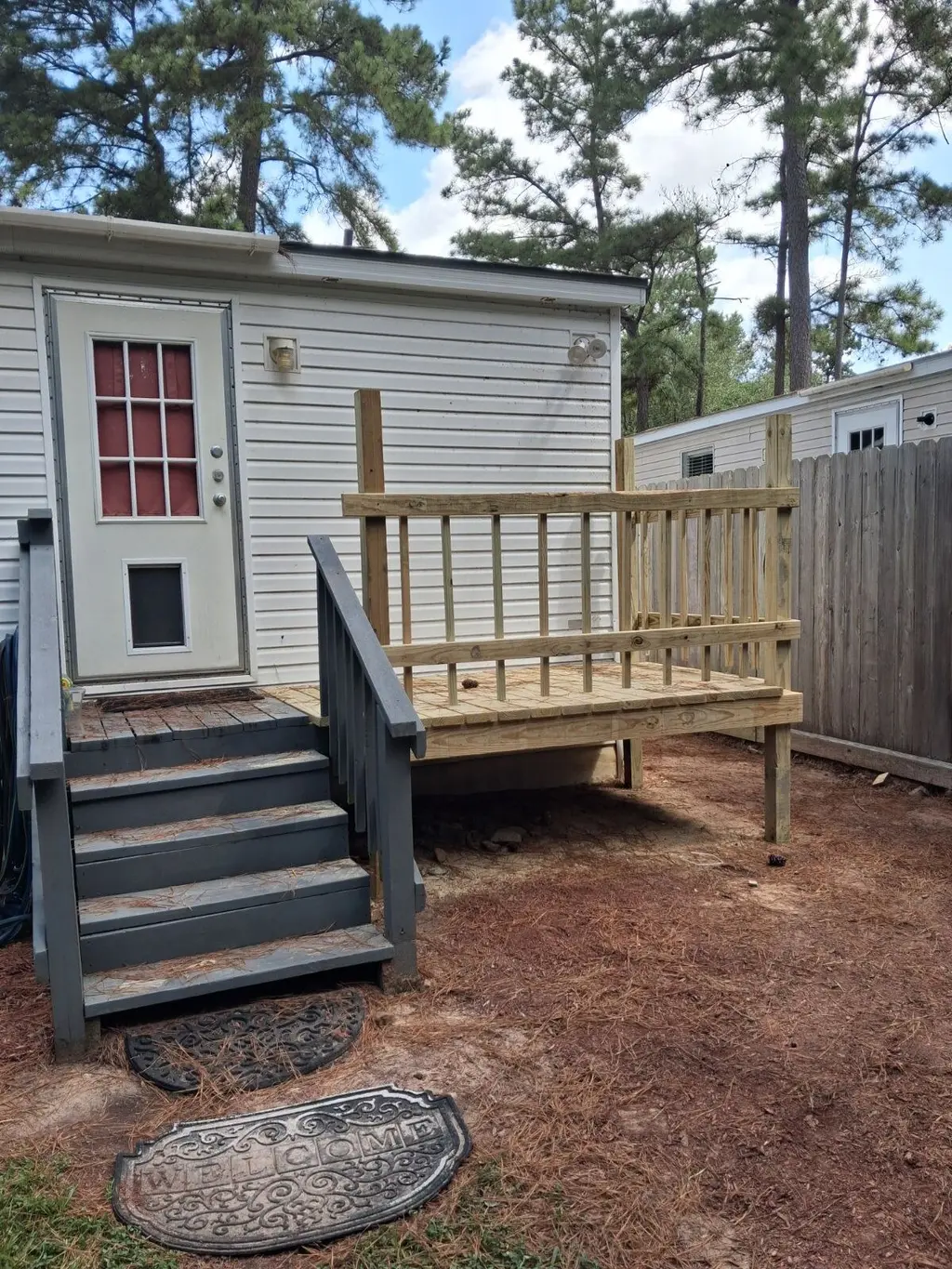 Deck Landing and Railing Rebuild