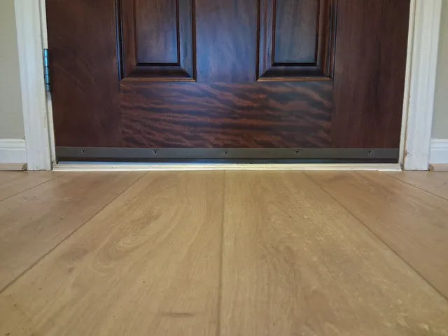Entry Door Threshold and Seal Repair