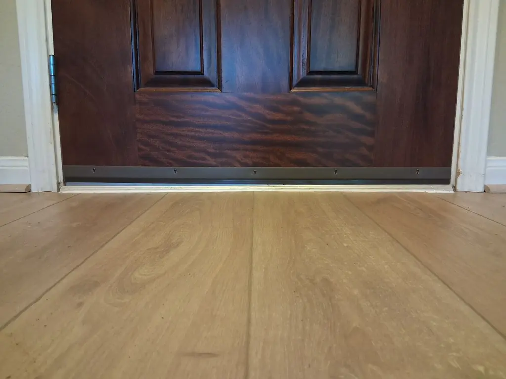 Entry Door Threshold and Seal Repair