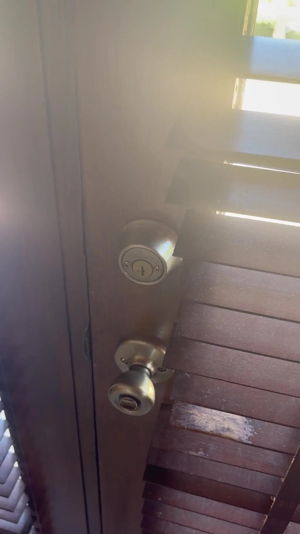 Entry Door Lock and Handle Repair