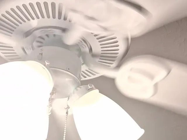 Bedroom Ceiling Fan Installation