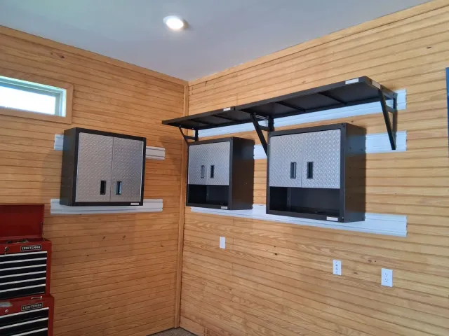 Garage Wall Storage Installation