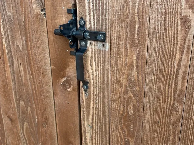 Fence Gate Latch Repair