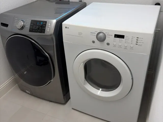 Laundry Hookups, Chandelier and Gate Repair