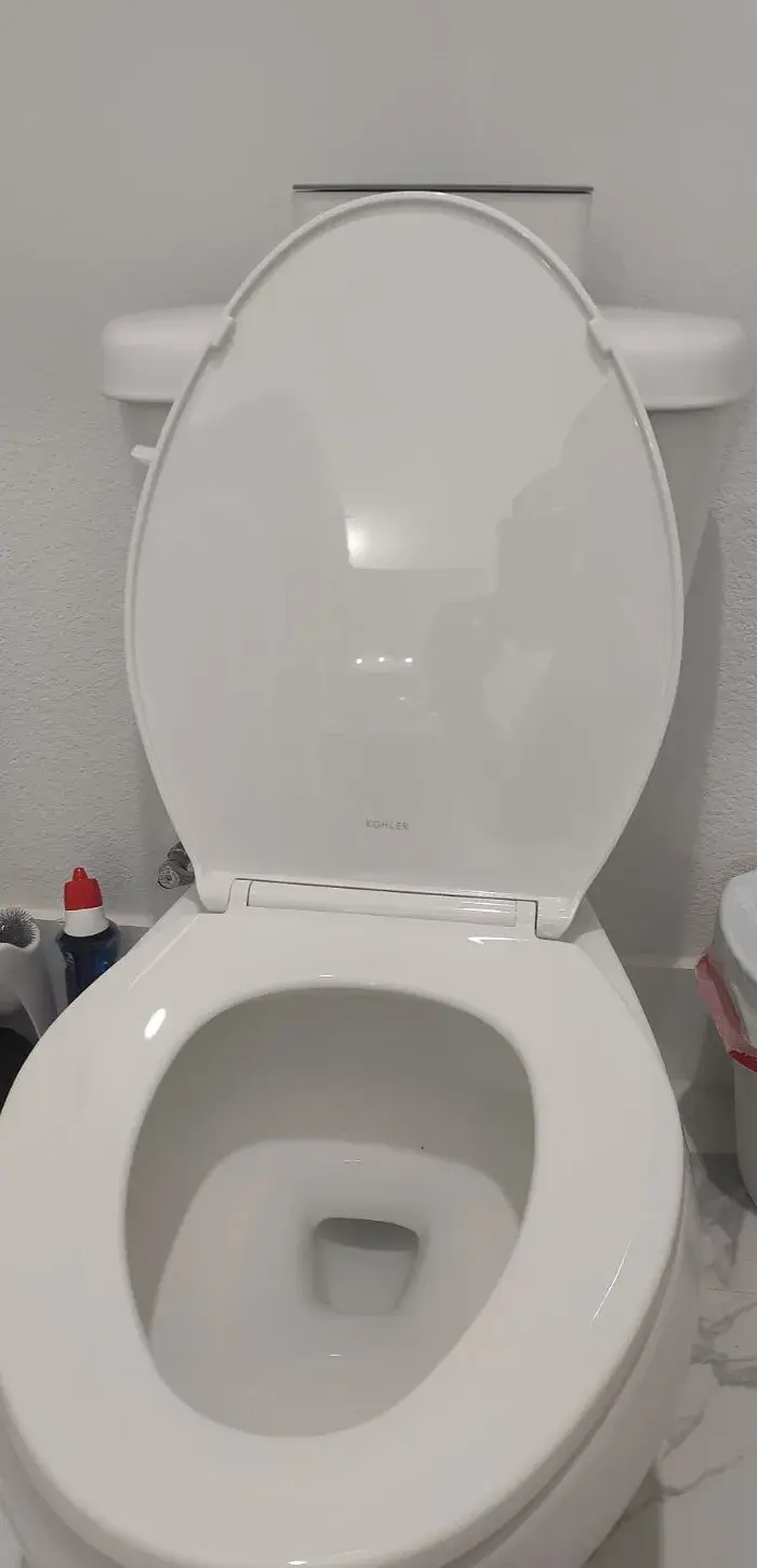 Toilet Seat, HVAC Filter, and Garage Trim Repairs