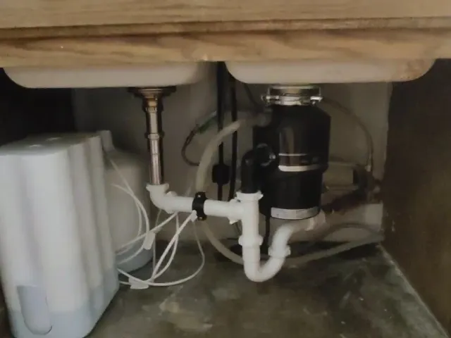 Under-Sink Drywall and Water Filter Installation