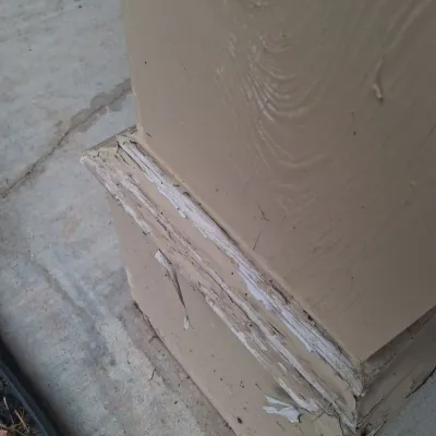Porch trim and bathroom repairs — gallery image 1