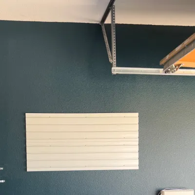 Wall Art and Garage Storage Installation — gallery image 1