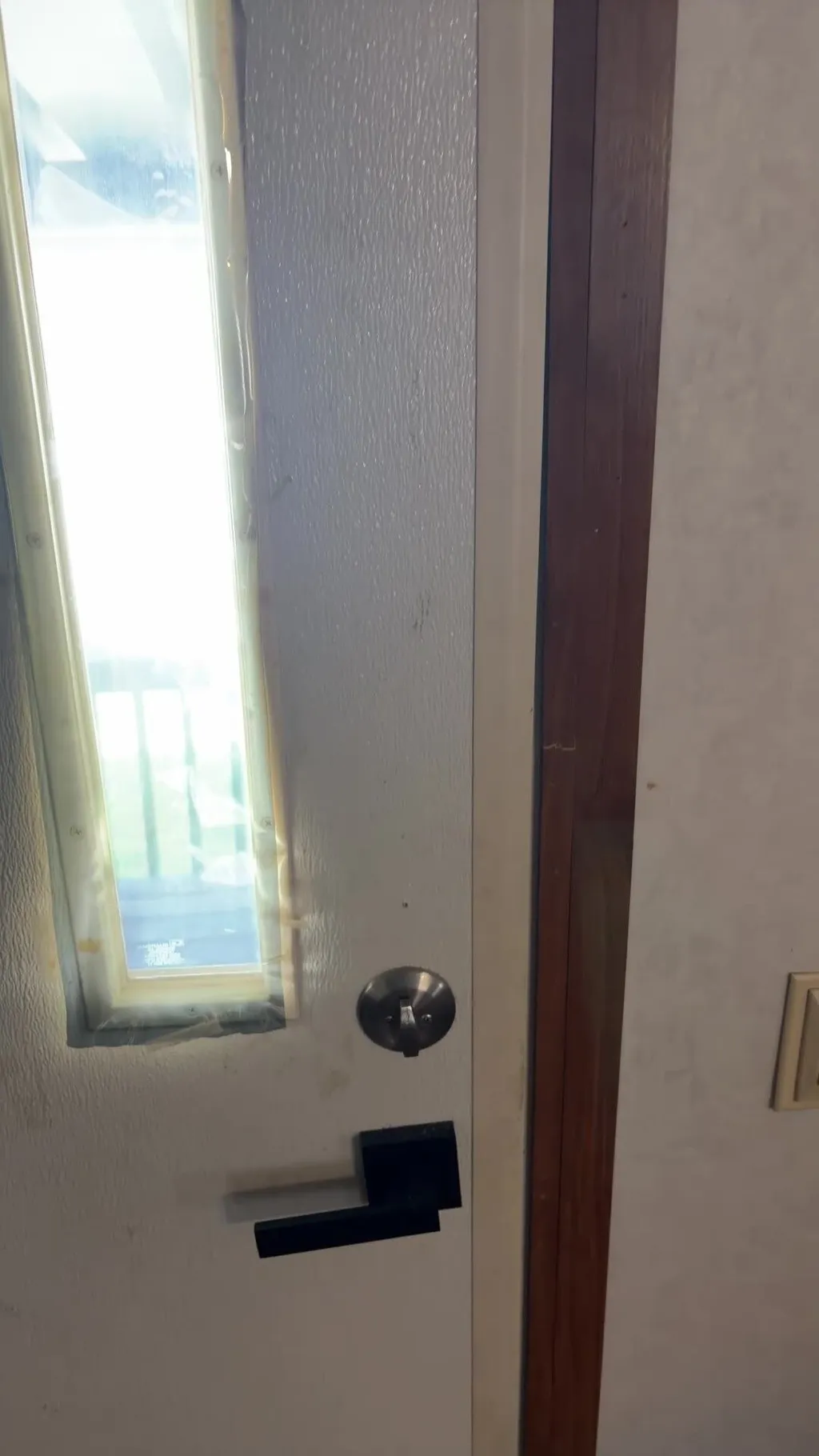 Exterior Door Hardware and Seal Repair