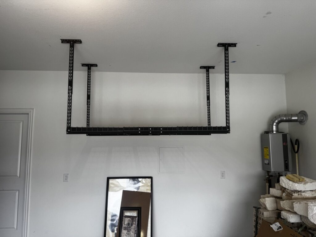 Aerial Garage Door Storage.