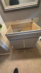 Vanity Assembly & Install - Gallery image 2