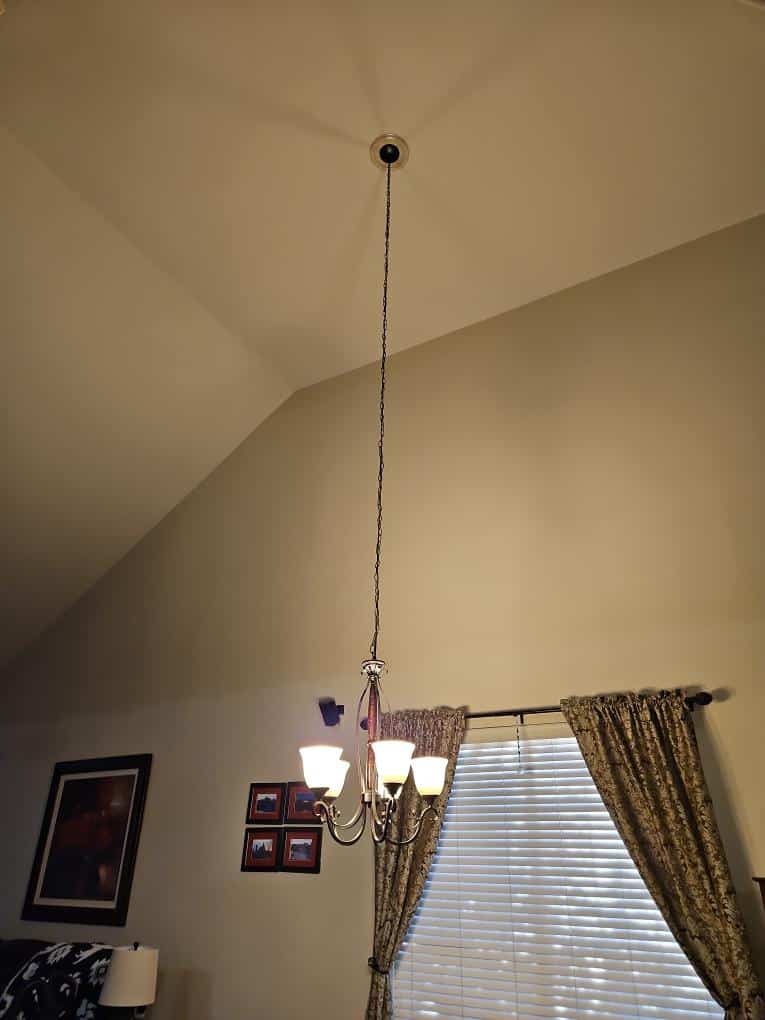 Chandelier Ceiling Remount