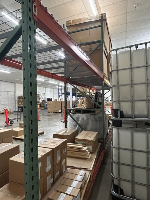 Mixing Tank Support Build