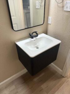 Wall-Mount Sink Install - Gallery image 2