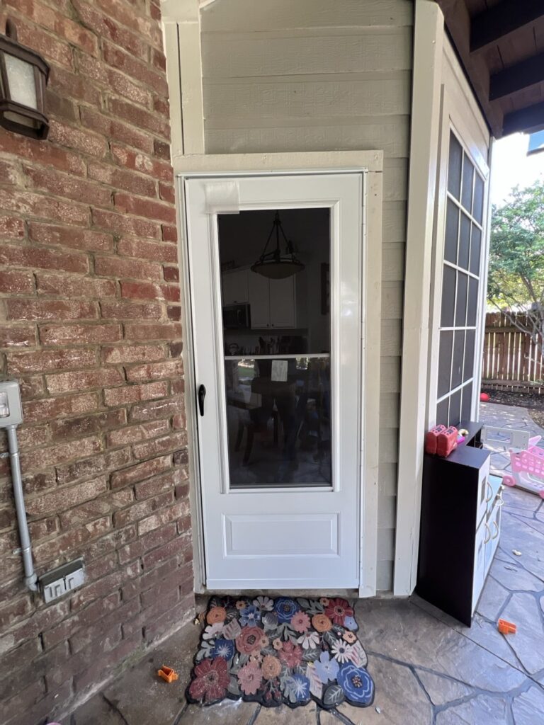 Door Install & Curtain Hanging