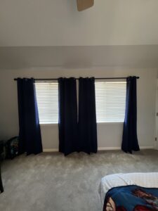 Door Install & Curtain Hanging - Gallery image 2