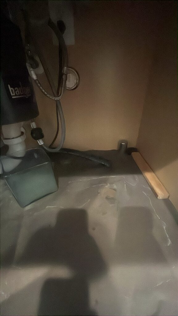 Sink Leak & House Number Repair