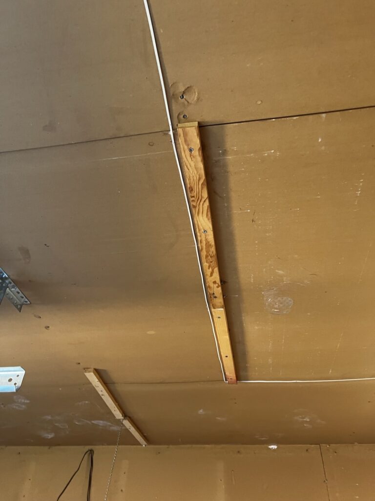 Garage Drywall Repair