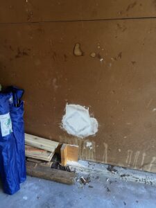 Garage Drywall Repair - Gallery image 1