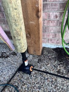 Pergola Post Repair - Gallery image 1