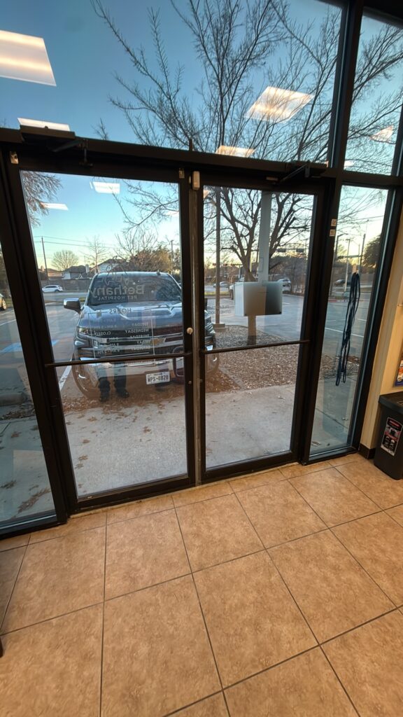 Commercial Door Sweep Replacement